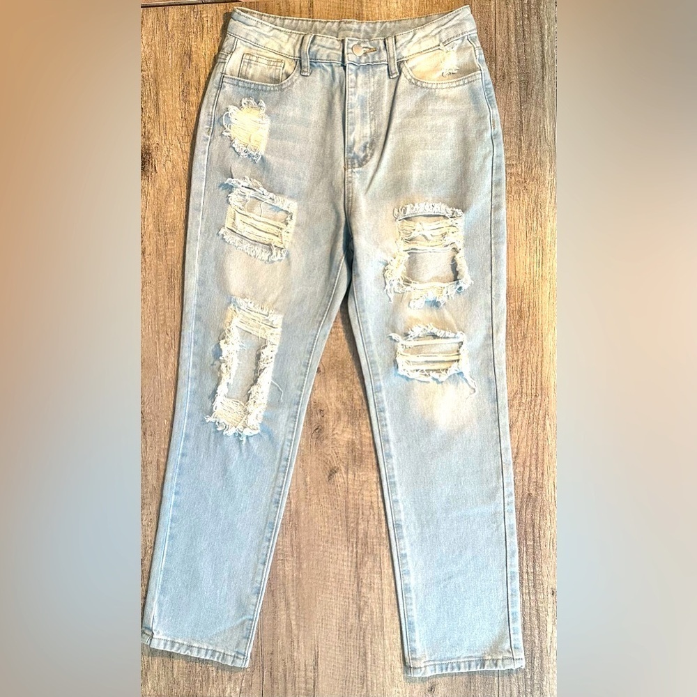 Shein Teen Distressed Jeans Size 12-13 year old
